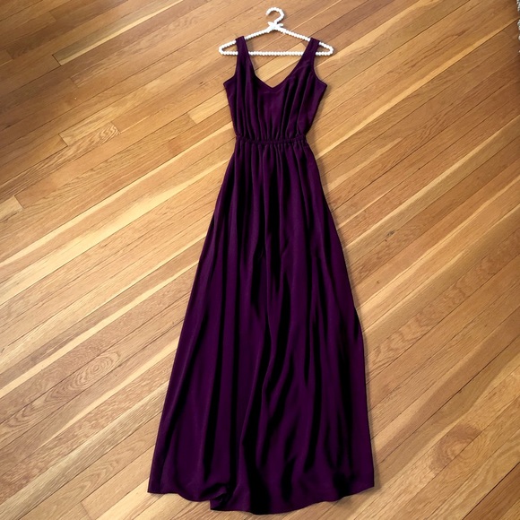 Show Me Your MuMu, Merlot Kendall Maxi Dress, XXS - Picture 2 of 16